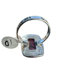 Kingman Cherry Blossom Dahlia Solid 925 Sterling Silver Ring 10