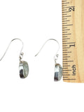 Green Moonstone Solid 925 Sterling Silver Earrings