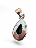 Black Onyx Solid 925 Sterling Silver Pendant