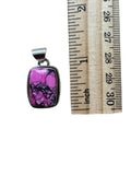 Cherry Blossom Dahlia Solid 925 Sterling Silver Pendant
