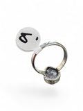 Silicon Solid 925 Sterling Silver Ring 9