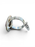 Kingman Purple Mojave Turquoise Solid 925 Sterling Silver Ring 10