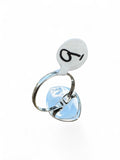 Kingman Turquoise Shadow Box Solid 925 Sterling Silver Ring 9