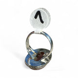 Sunstone Solid 925 Sterling Silver Ring 7