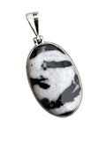 White Buffalo Solid 925 Sterling Silver Pendant
