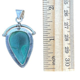 Malachite Solid 925 Sterling Silver Pendant