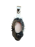 Pink Queen Conch Solid 925 Sterling Silver Pendant
