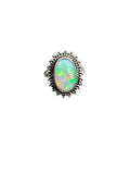 Ethiopian Opal Solid 925 Sterling Silver Ring 5