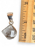 Huge Herkimer Diamond Solid 925 Sterling Silver Pendant