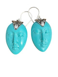 Goddess Solid 925 Sterling Silver Earrings