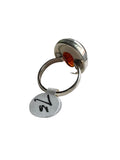 Baltic Amber Solid 925 Sterling Silver Ring 7.5