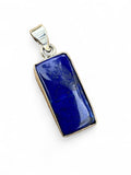 Blue Lapis Solid 925 Sterling Silver Pendant