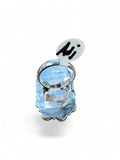 Kingman Cotton Candy Turquoise Solid 925 Sterling Silver Ring ADJ