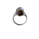 Sponge Coral Solid 925 Sterling Silver Ring 7