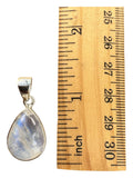 Rainbow Moonstone Solid 925 Sterling Silver Pendant
