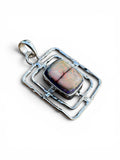 Monarch Opal Solid 925 Sterling Silver Pendant