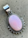 Pink Conch Solid 925 Sterling Silver Pendant