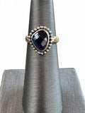 Blue Kyanite Solid 925 Sterling Silver Ring 5