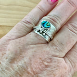 Abalone Solid 925 Sterling Silver Ring