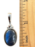 Labradorite Solid 925 Sterling Silver Pendant