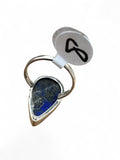 Blue Lapis Solid 925 Sterling Silver Ring 8
