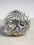 Tree of Life Solid 925 Sterling Silver Ring 5.5