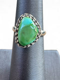Sonoran Gold Turquoise Solid 925 Sterling Silver Ring 6