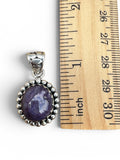 Star Ruby Solid 925 Sterling Silver Pendant