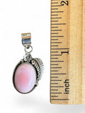Pink Conch Solid 925 Sterling Silver Pendant