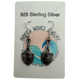 Brown Calcite Solid 925 Sterling Silver Earrings