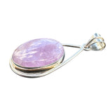 Pink Kunzite Solid 925 Sterling Silver Pendant