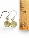 Prehnite Solid 925 Sterling Silver Earrings