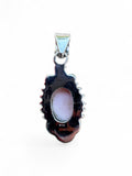 Pink Conch Solid 925 Sterling Silver Pendant