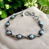 Pearl Solid 925 Sterling Silver Bracelet