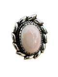 Pink Queen Conch Solid 925 Sterling Silver Ring 6