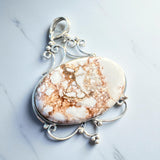 Wild Horse Jasper Solid 925 Sterling Silver Pendant