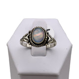 Aurora Opal Solid 925 Sterling Silver