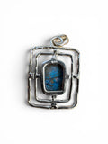Monarch Opal Solid 925 Sterling Silver Pendant