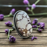 Wild Horse Jasper Solid 925 Sterling Silver Ring 7