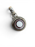 Fordite Solid 925 Sterling Silver Pendant