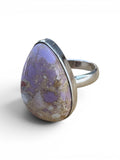 Phosphosiderite Solid 925 Sterling Silver Ring 6