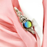 Bi Tourmaline Solid 925 Sterling Silver Pendant