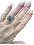 Australian Opal Solid 925 Sterling Silver Ring 6