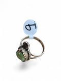 Sonoran Gold Turquoise Solid 925 Sterling Silver Ring 9