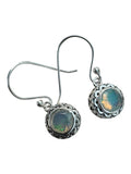 Ethiopian Opal Solid 925 Sterling Silver Earrings