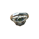 Chrysoprase Solid 925 Sterling Silver Ring 8.5