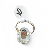 Crazy Lace Agate Solid 925 Sterling Silver Ring 10