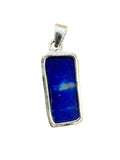 Blue Lapis Solid 925 Sterling Silver Pendant