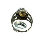 Citrine Solid 925 Sterling Silver Ring 9