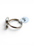 Faceted Ethiopian Opal Solid 925 Sterling Silver Ring 8